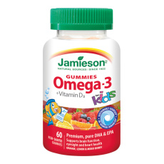 JAMIESON Omega-3 Gummies KIDS želatinové pastilky 60 ks