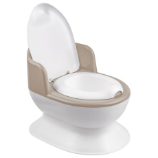 MALTEX Nočník přenosná toaleta - White/Beige