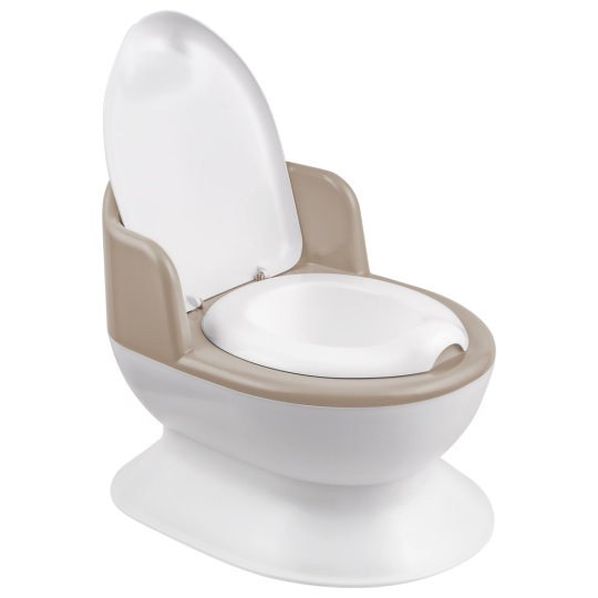 MALTEX Nočník přenosná toaleta - White/Beige