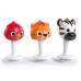 BABY EINSTEIN Chrastítka, Set 3 ks s přísavkami Rattle&Jingle Trio 6m+