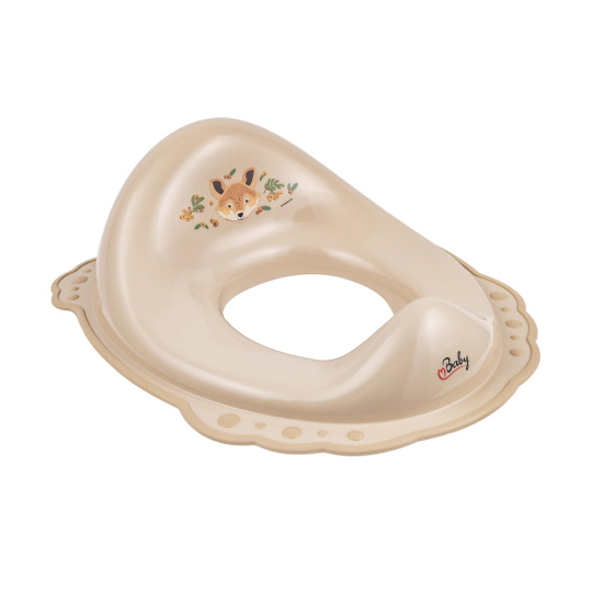 MALTEX Redukce na WC protiskluzová The Nature Buddies Liška - Beige