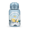 PETITE&MARS Láhev nerezová termo se slámkou 350 ml Work Zone 12m+