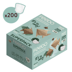 FEEDO Pleny jednorázové MAXI (od 7 do 14 kg), 200 ks, měsíční balení