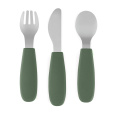 PETITE&MARS Sada příborů s nerezové oceli Take&Match Misty Green 12m+