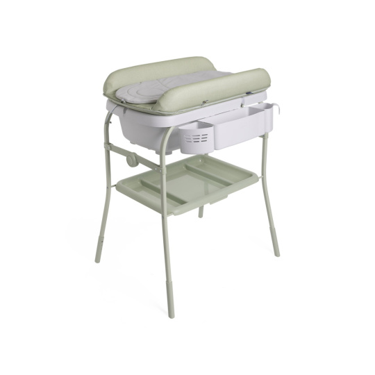 CHICCO Stolek přebalovací s vaničkou Cuddle & Bubble - Oasis 0m+, do 11kg