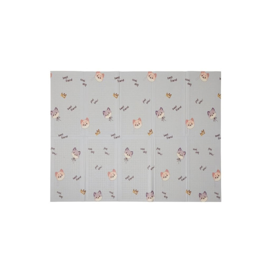 LALALU Podložka na hraní kempová skládací Funny Puppies 200x150 cm