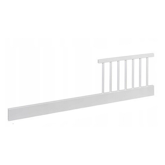 PETITE&MARS Bočnice k dřevěné postýlce univerzální Side White Wood