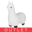FEEDO Zvířátko skákací Llama White