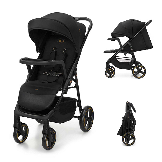 KINDERKRAFT Kočárek sportovní Trig 3 Tray Onyx Black KINDERKRAFT Kočárek sportovní Trig 3 Tray Onyx Black