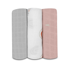 LIONELO Bambusové pleny Bamboo Set Rainbow, 3 ks LIONELO Bambusové pleny Bamboo Set Rainbow, 3 ks