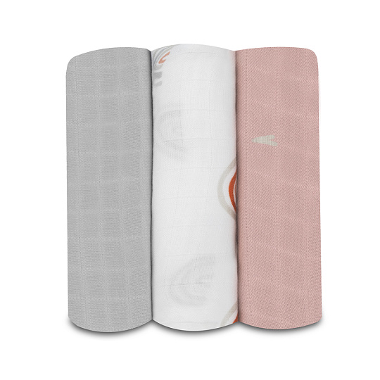 LIONELO Bambusové pleny Bamboo Set Rainbow, 3 ks LIONELO Bambusové pleny Bamboo Set Rainbow, 3 ks