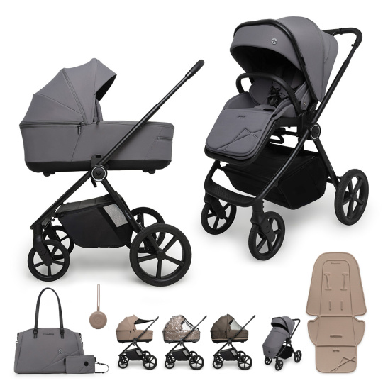 MUUVO Kočárek kombinovaný Muuvo One 2v1 Gris MUUVO Kočárek kombinovaný Muuvo One 2v1 Gris