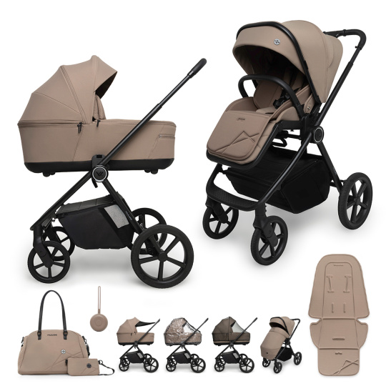 MUUVO Kočárek kombinovaný Muuvo One 2v1 Praline MUUVO Kočárek kombinovaný Muuvo One 2v1 Praline