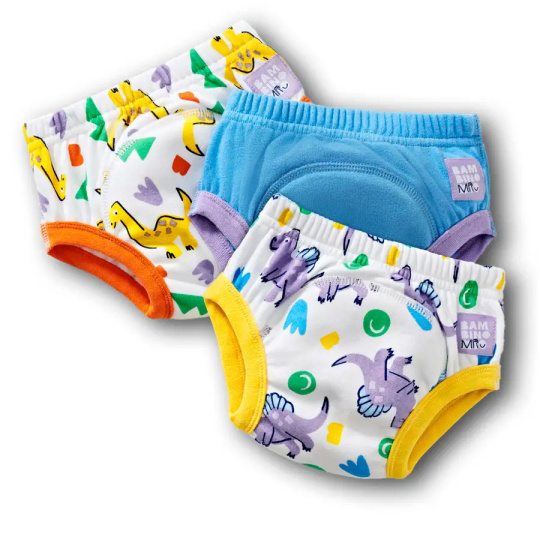 BAMBINO MIO Plenky učicí revoluční 3-4 roky 3 balení, Brave