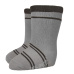Little Angel-Ponožky STYL ANGEL - Outlast® - tm.šedá/černá Velikost: 30-34 | 20-22 cm
