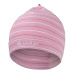 Little Angel-Čepice smyk natahovací Outlast ® - pruh stř.růžový Velikost: 3 | 42-44 cm