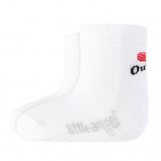 Little Angel-Ponožky dětské nízké Outlast®  - bílá Velikost: 30-34 | 20-22 cm