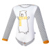 Little Angel-Body smyk DR pruh Outlast® - bílá medvěd/pruh bíločerný Velikost: 92