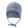 Little Angel-Čepice smyk zavazovací Outlast ® - pruh denim Velikost čepic: 0 | 33-35 cm