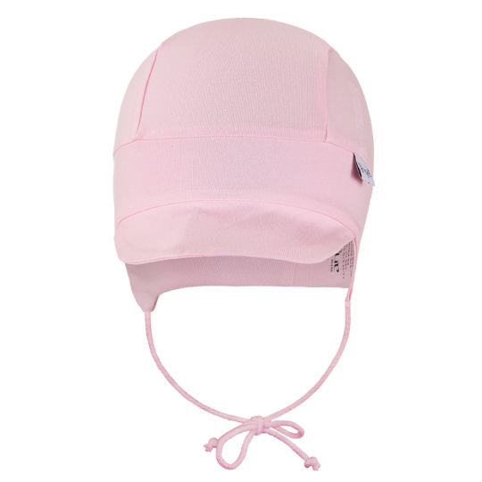 Little Angel-Kšiltovka tenká zavazovací Outlast® - růžová baby Velikost čepic: 3 | 42-44 cm