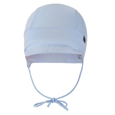 Little Angel-Kšiltovka tenká zavazovací Outlast® - sv.modrá Velikost čepic: 3 | 42-44 cm