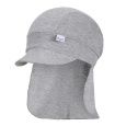 Little Angel-Kšiltovka tenká pirát pruh Outlast® - šedý melír Velikost čepic: 2 | 39-41 cm