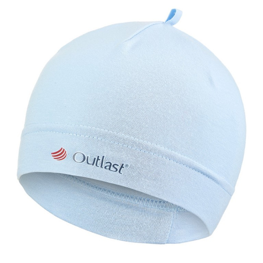 Little Angel-Čepice tenká kojenecká Outlast® - sv.modrá Velikost čepic: 3 | 42-44 cm