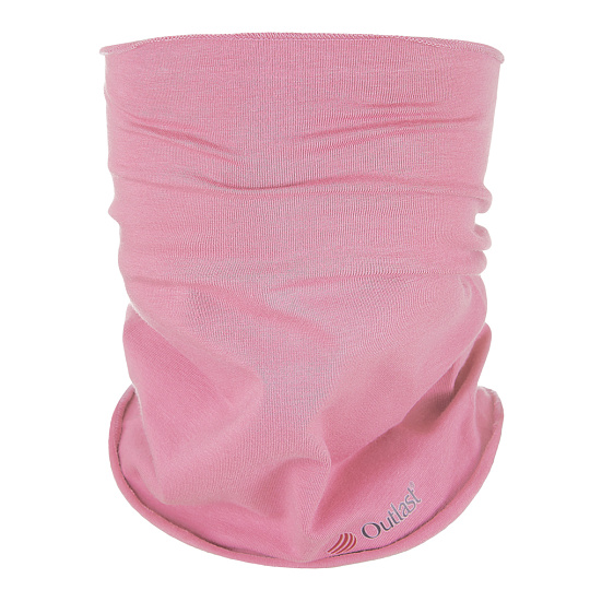 Little Angel-Nákrčník dětský tenký Outlast® - tm.starorůžová Velikost ostatní: UNI