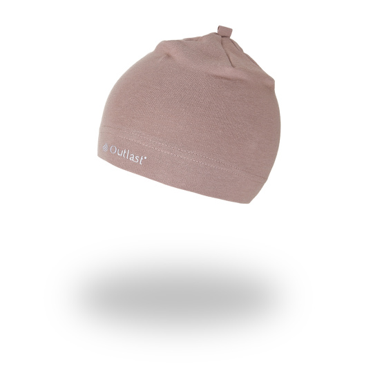 Little Angel-Čepice smyk natahovací Outlast ® - oříšková Velikost čepic: 3 | 42-44 cm