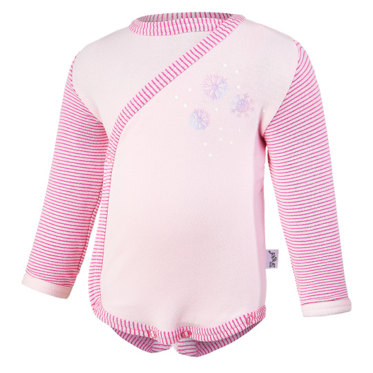 Little Angel-Body smyk zavinovací DR Outlast® - růžová baby/pruh Velikost oblečení: 56