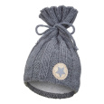 Little Angel-Čepice pletená Outlast ® - tm.šedá Velikost čepic: 4 | 45-48 cm