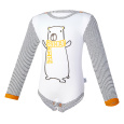 Little Angel-Body smyk DR pruh Outlast® - bílá medvěd/pruh bíločerný Velikost oblečení: 74
