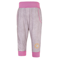 Little Angel-Tepláky dívčí - šedá melír Velikost oblečení: 92