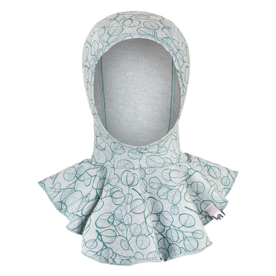 Little Angel-Kukla smyk TISK Outlast® - lišejník melír eukalyptus Velikost čepic: 4 | 45-48 cm