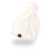 Little Angel-Čepice pletená bambule Outlast ® - natur Velikost čepic: 6 | 54-57 cm