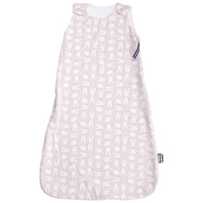 KAARSGAREN-Letní spací pytel 60 cm zajíc béžový zip na boku