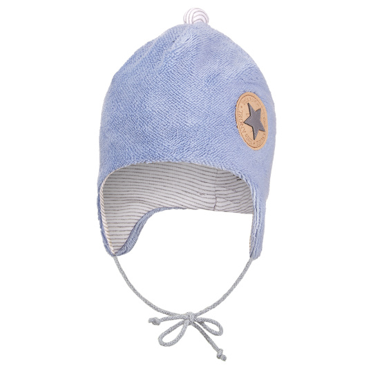 Little Angel-Čepice MAZLÍK BAMBUS Outlast® - sv.modrá Velikost čepic: 3 | 42-44 cm