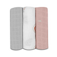 LIONELO Bambusové pleny Bamboo Set Rainbow, 3 ks