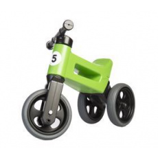 TEDDIES Odrážedlo FUNNY WHEELS NEW SPORT 2v1, nosnost 50 kg 18m+, zelené TEDDIES Odrážedlo FUNNY WHEELS NEW SPORT 2v1, nosnost 50 kg 18m+, zelené