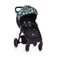 PETITE&MARS Kočárek Street+ RWS Black Limited 100 Flowers