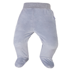 Little Angel-Polodupačky NICKI - šedá Velikost oblečení: 68 Little Angel-Polodupačky NICKI - šedá Velikost oblečení: 68