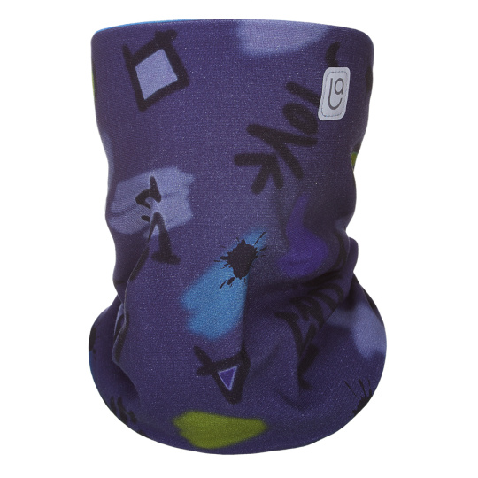 Little Angel-Nákrčník podšitý Outlast® - skate/modrý melír Velikost ostatní: UNI