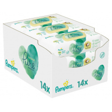 PAMPERS Coconut Pure Ubrousky vlhčené 588 ks (14x42 ks) PAMPERS Coconut Pure Ubrousky vlhčené 588 ks (14x42 ks)