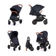 VALCO BABY Kočárek sportovní Snap 4 Sport Flat Matte LTD Edition Deep Blue, ekokůže VALCO BABY Kočárek sportovní Snap 4 Sport Flat Matte LTD Edition Deep Blue, ekokůže