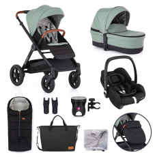 PETITE&MARS Set XXL kočárek kombinovaný Trails Iron Green s příslušenstvím PETITE&MARS Set XXL kočárek kombinovaný Trails Iron Green s příslušenstvím