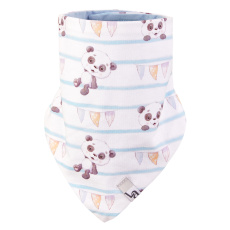 Little Angel-Šátek na krk podšitý Outlast® - panda pruhy/sv.modrá Velikost ostatní: UNI Little Angel-Šátek na krk podšitý Outlast® - panda pruhy/sv.modrá Velikost ostatní: UNI