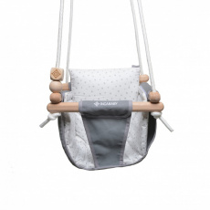 INCABABY Houpačka Junior Swing Grey Stars INCABABY Houpačka Junior Swing Grey Stars