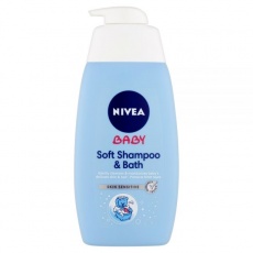NIVEA Baby šampon a pěna do koupele 2v1 500 ml NIVEA Baby šampon a pěna do koupele 2v1 500 ml
