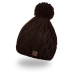 Little Angel-Čepice pletená copánek Outlast ® - černá Velikost: 6 | 54-57 cm