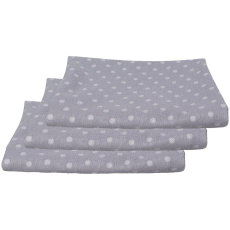 KAARSGAREN-3 ks Přebalovací podložka Tencel šedé puntíky 48 x 80 cm KAARSGAREN-3 ks Přebalovací podložka Tencel šedé puntíky 48 x 80 cm